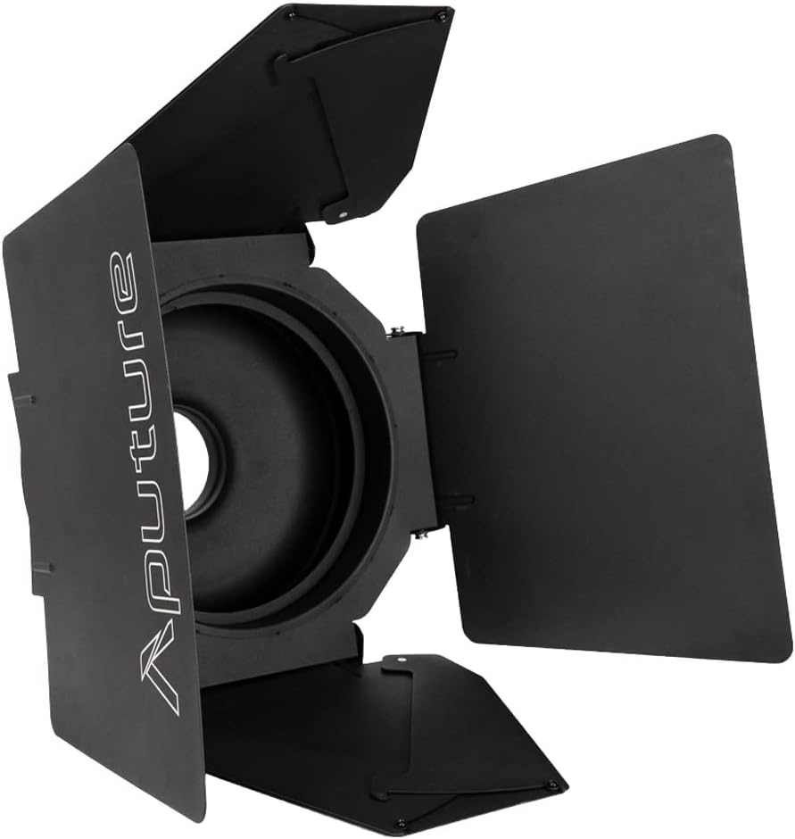 Aputure F10 Bowens Mount Barn Doors - Light Control