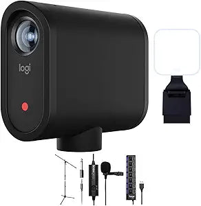 Logitech Mevo Start Streaming Camera Bundle with Light & Mic