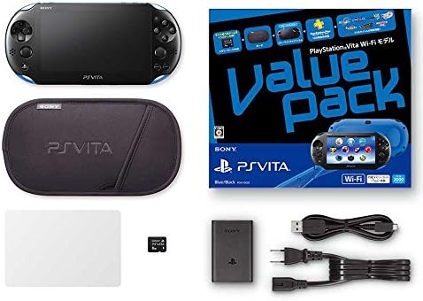 Sony PlayStation Vita Value Pack Blue/Black WiFi