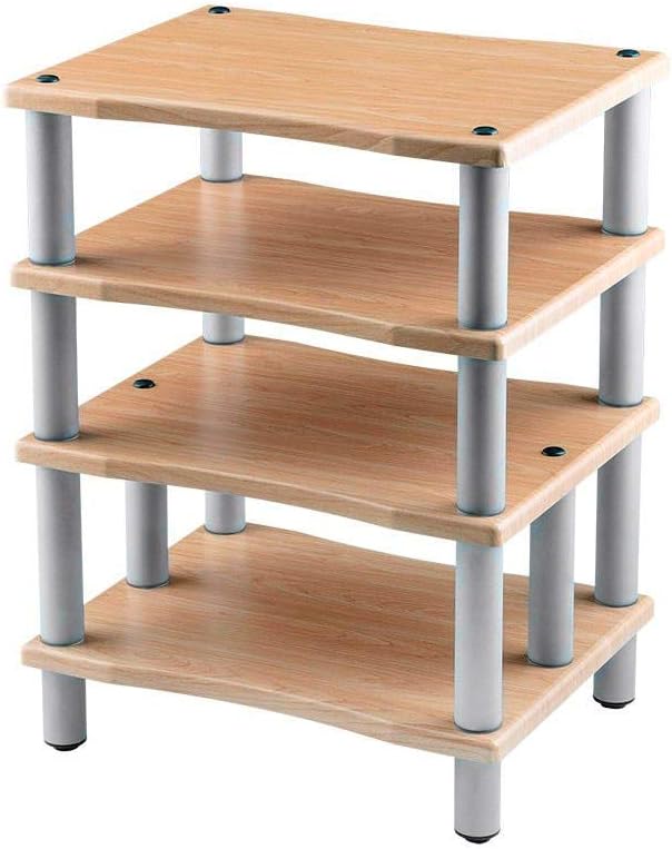 Monoprice 139166 Monolith Heavy Duty 4-Tier Audio Stand — main product image