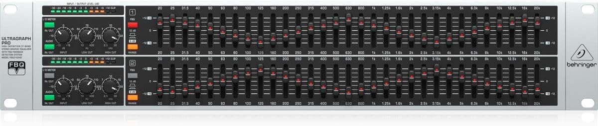 Behringer FBQ3102HD 31-Band Stereo Graphic Equalizer