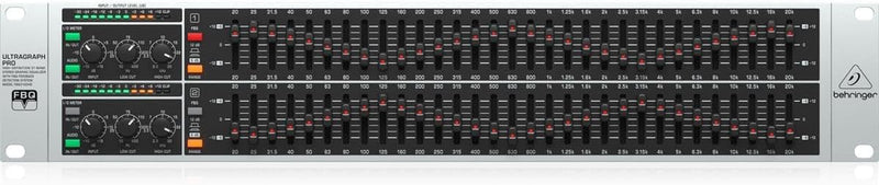 Behringer FBQ3102HD 31-Band Stereo Graphic Equalizer — main product image