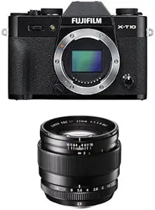 Fujifilm X-T10 Black Body w/ XF 23mm Lens Kit — main product image