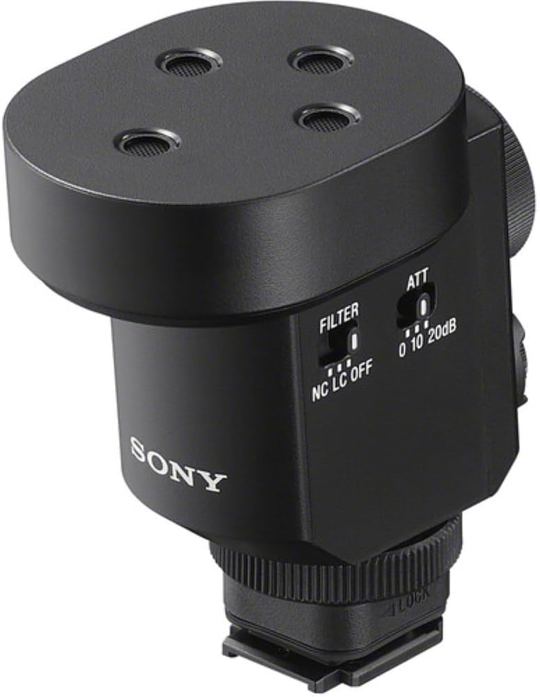 Sony ECMM1 Digital Shotgun Microphone - Black