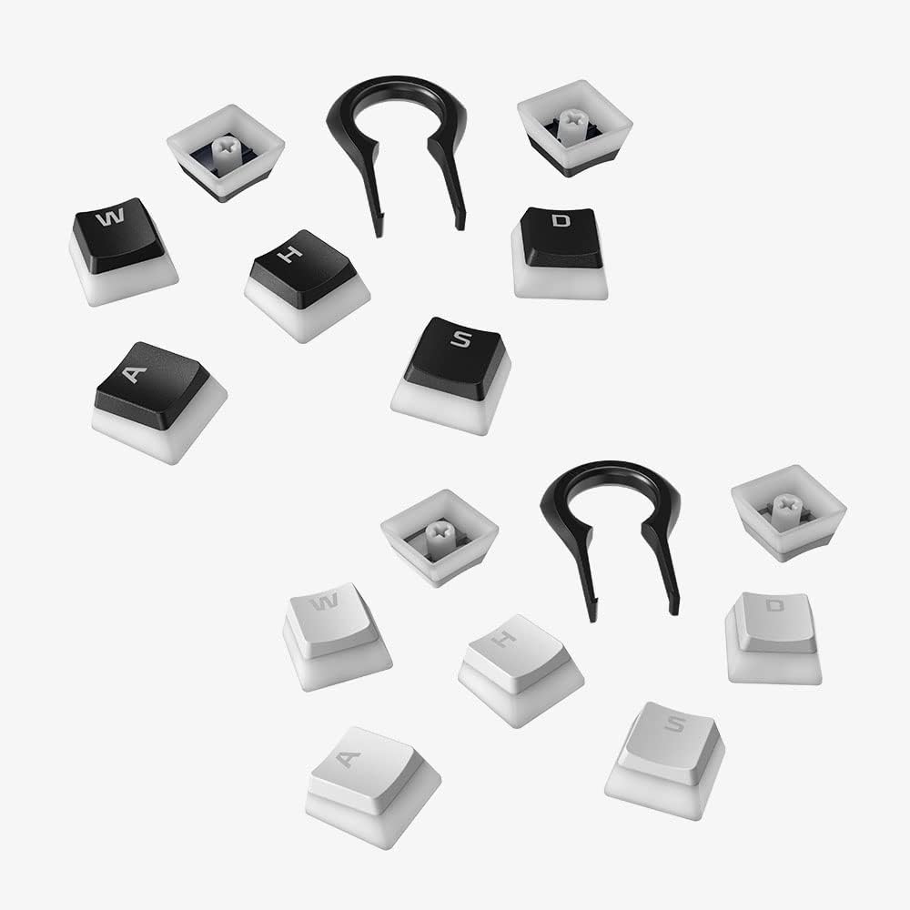 HyperX HKCPXP-WT-US/G Pudding Keycaps PBT Double Shot