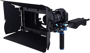 Neewer 10081057@@##2 DSLR Matte Box Swing-Away Sunshade — main product image