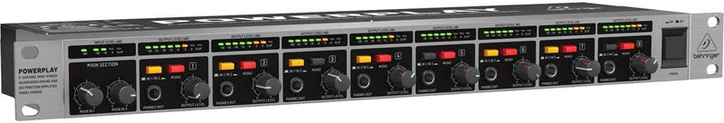 Behringer HA8000 V2 8-Channel Headphone Amplifier — main product image