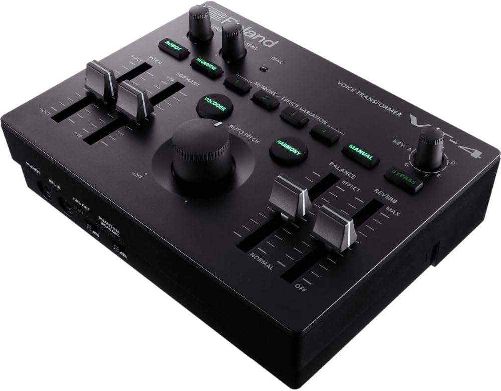 Roland VT-4 Vocal Transformer Black