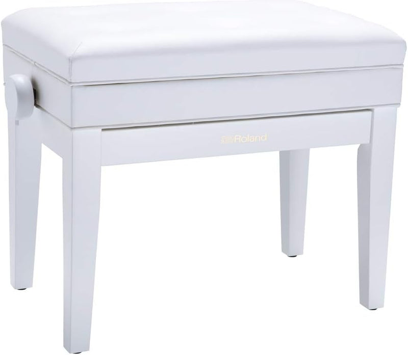 Roland RPB-400WH-US White Piano Bench with Storage — main product image