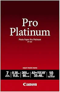 Canon 2768B018 Pro Platinum 13x19 Photo Paper - 10 Sheets