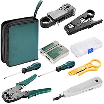 Neewer 30027677 RJ45 RJ11 CAT5 Cable Tester Kit