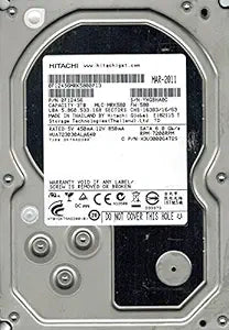 Hitachi HUA723030ALA640 3TB SATA Hard Drive