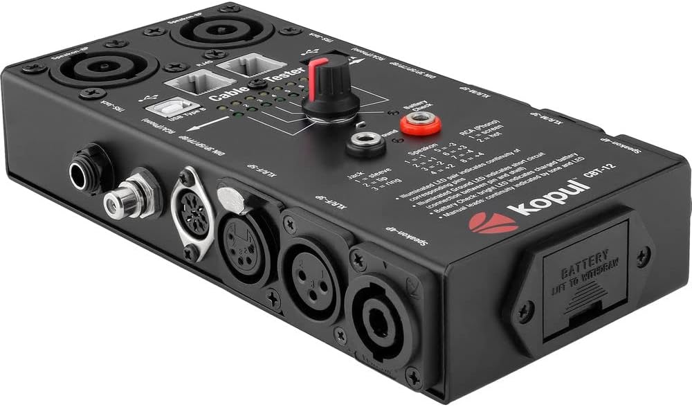 Crown XLi 2500 Stereo Amplifier Bundle Cables