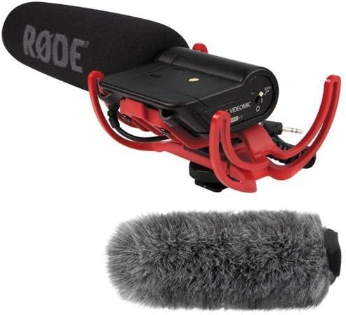 Rode ROVMRKIT VideoMic with Rycote Mount Windjammer Kit — main product image