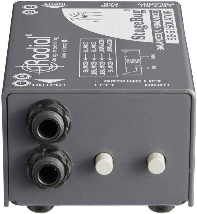Radial Engineering SB-5 Laptop DI Stereo Direct Box