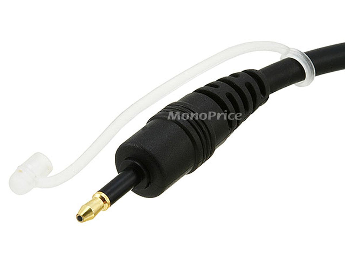 Monoprice 101557 S/PDIF Optical Audio Cable Mini Toslink 6ft