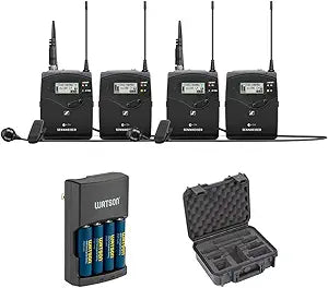Sennheiser EW 122P G4 Wireless Lavalier Mic System Bundle