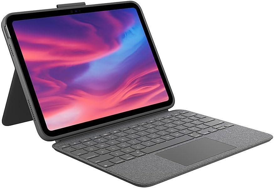 Logitech 920-011433-RB Combo Touch - iPad Keyboard Case (Renewed)