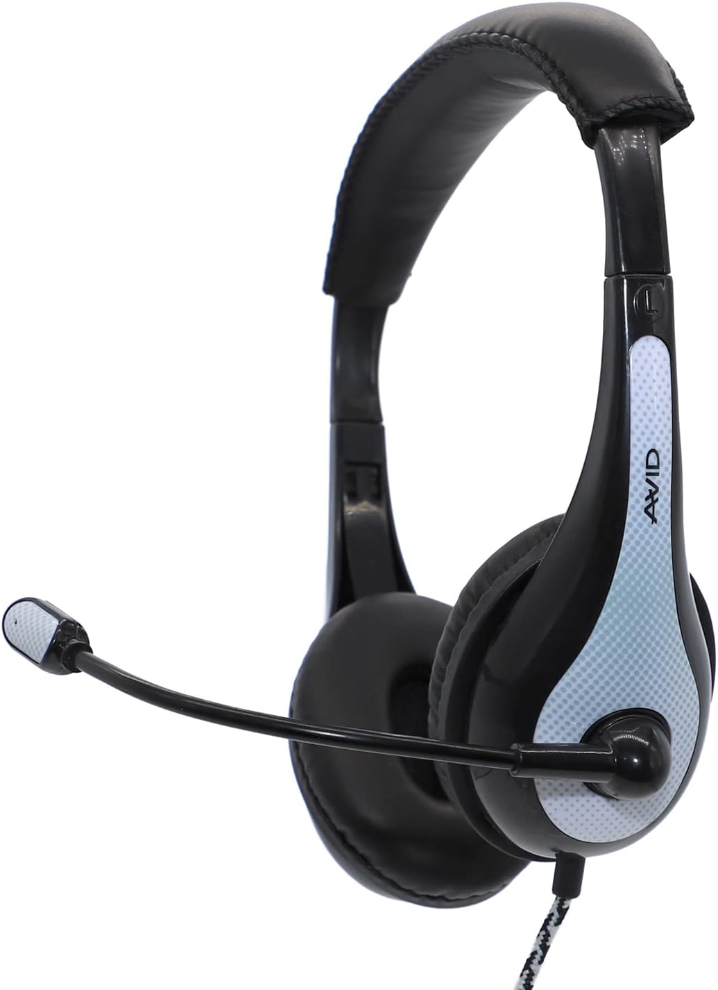 Avid 1EDU-AE36WH-ITE White Headset Adjustable Mic Education