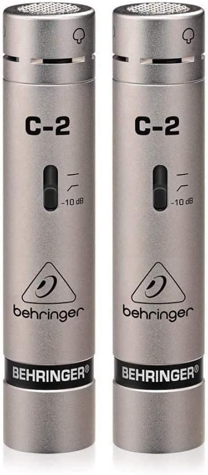 Behringer C-2 Studio Condenser Microphones Matched Pair