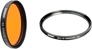 Tiffen 49mm 21 Orange & UV Protection Lens Filter Kit