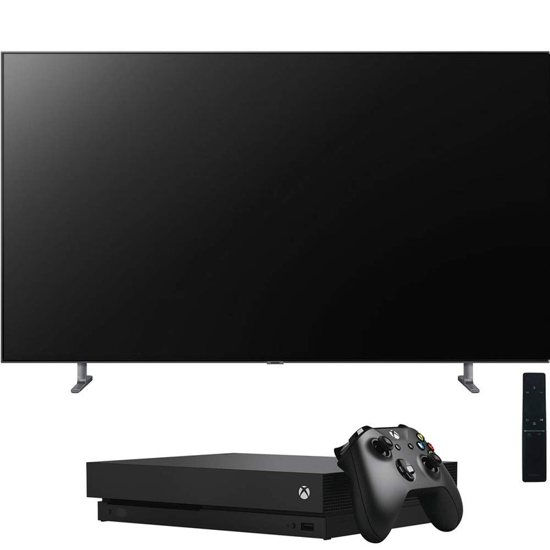 Samsung QN82Q80RA 82-inch QLED 4K UHD TV + Xbox One X — main product image