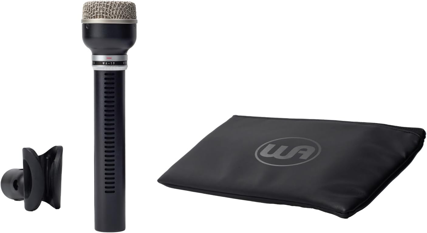 Warm Audio WA-19B Dynamic Studio Microphone - Black
