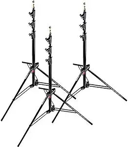Manfrotto 1004BAC-3 Air Cushioned Master Light Stand - 3-Pack