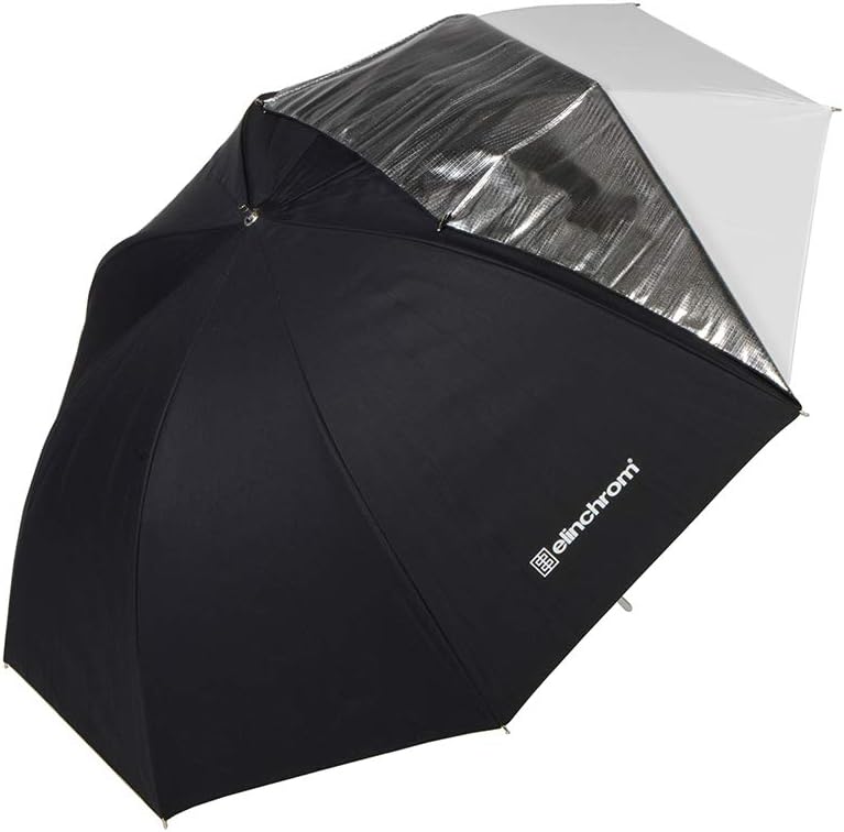 Elinchrom EL26359 Shallow 2-in-1 White/Translucent Umbrella - 105cm/41in