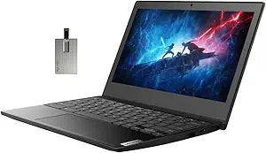 Lenovo 2022 Chromebook 3: 11.6" HD, AMD A6, 4GB, 32GB +USB