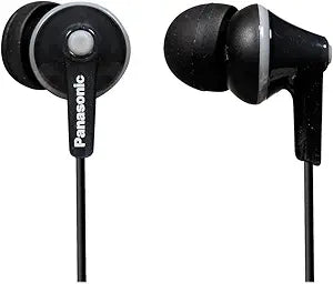 Panasonic RP-HJE125-K Black In-Ear Headphones — main product image