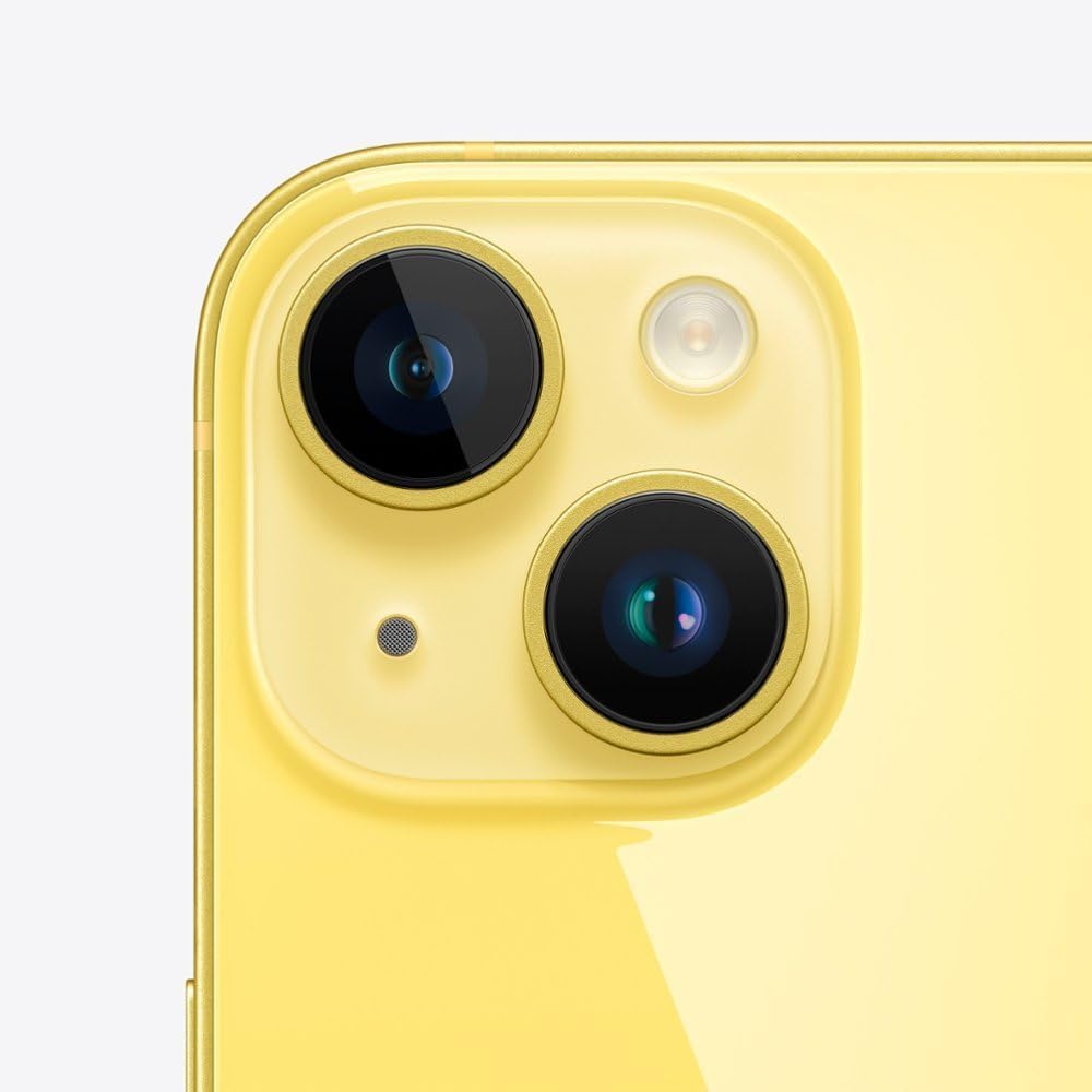 Apple A2632 iPhone 14 Plus, 128GB, Yellow (T-Mobile, Renewed)