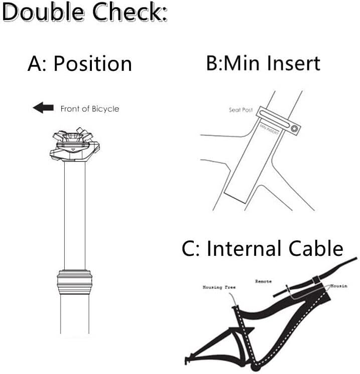 Gravity Exa Form 900i Dropper Post - 30.9/31.6mm - 170/190mm Travel