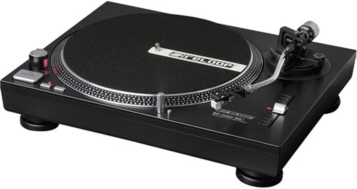 Reloop AMS-RP-2000-M Direct Drive DJ Turntable - Black