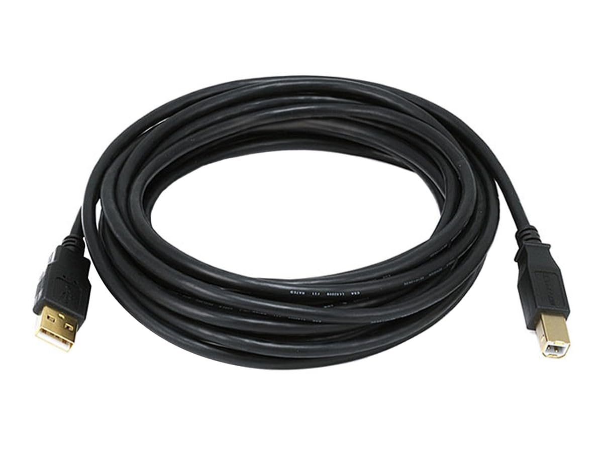 Monoprice 105440 USB A to B Cable 15ft