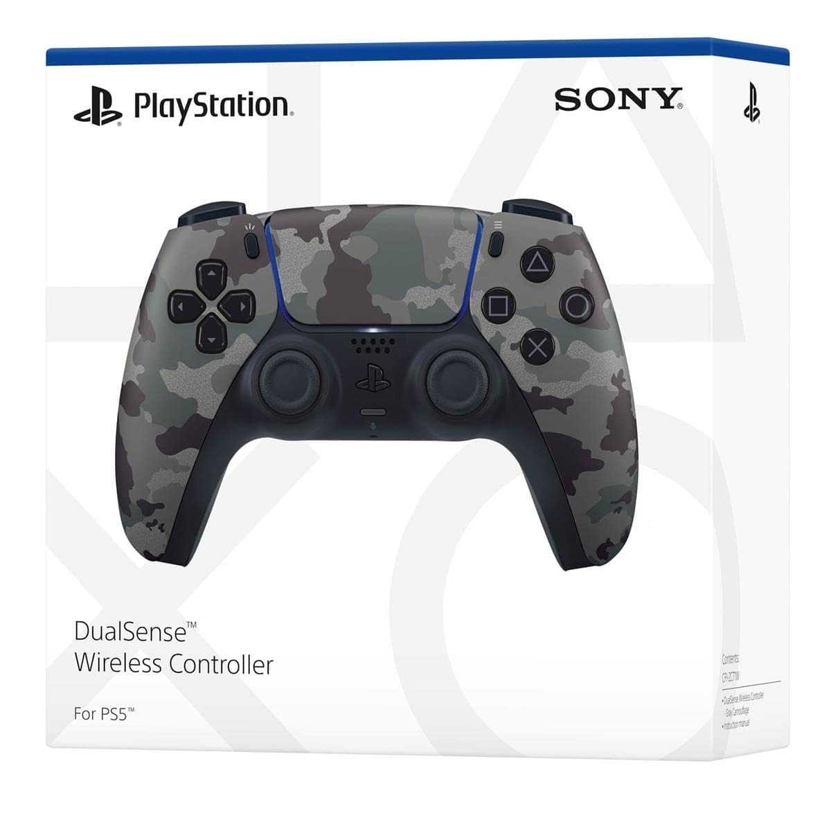 Sony DualSense Wireless Controller Gray Camouflage