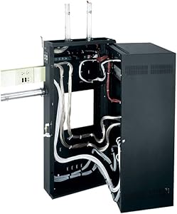 Middle Atlantic DWR-21-17 21U Sectional Wall Mount Rack — main product image