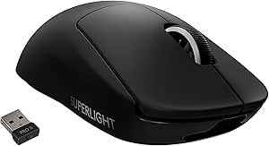 Logitech G PRO X Superlight Wireless Gaming Mouse - Black Renewed