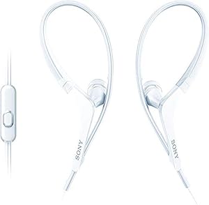 Sony MDRAS410AW Sports In-Ear Headphones with Mic