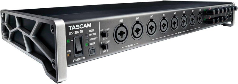 Tascam US-20X20 USB 3.0 Audio MIDI Interface Mixer — main product image