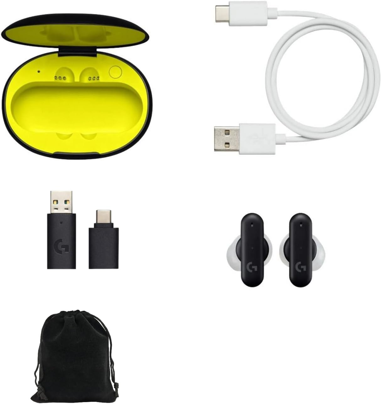Logitech 985-001178 G FITS Wireless Gaming Earbuds