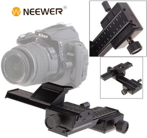 Neewer 10033981 4-Way Macro Focusing Rail Slider