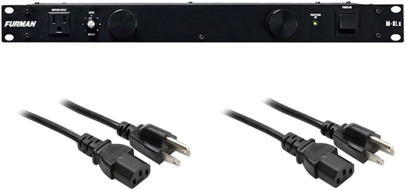 Furman M-8LX Merit X Power Conditioner & Hosa Cable Bundle — main product image