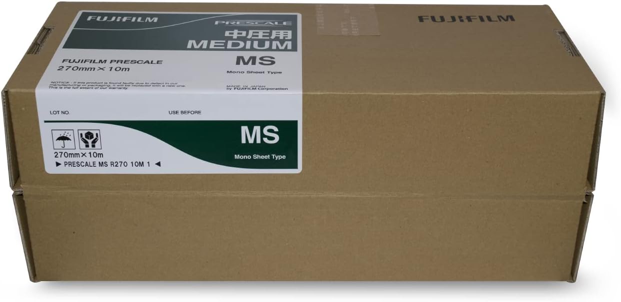Fujifilm MS Prescale Pressure Mapping Film - Medium, 32.8 ft x 10.6 in
