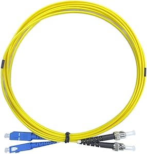 Monoprice 139460 Fiber Optic Cable SC/UPC-ST/UPC 3M