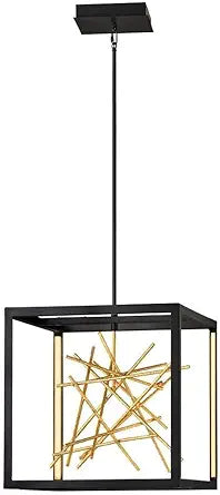 Misc Led in Black Glam Modern Contemporary Steel