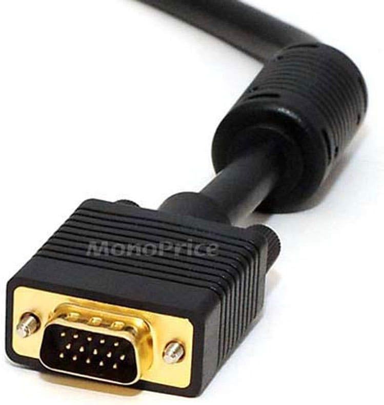 Monoprice 102897 3ft Super VGA Monitor Cable with Ferrites