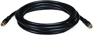 Monoprice 6313 10FT RG6 Quad Shield Coaxial Cable — main product image