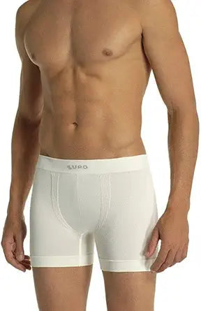 Lupo 00661-001P Men's Seamless Micro Modal Boxer Briefs — main product image
