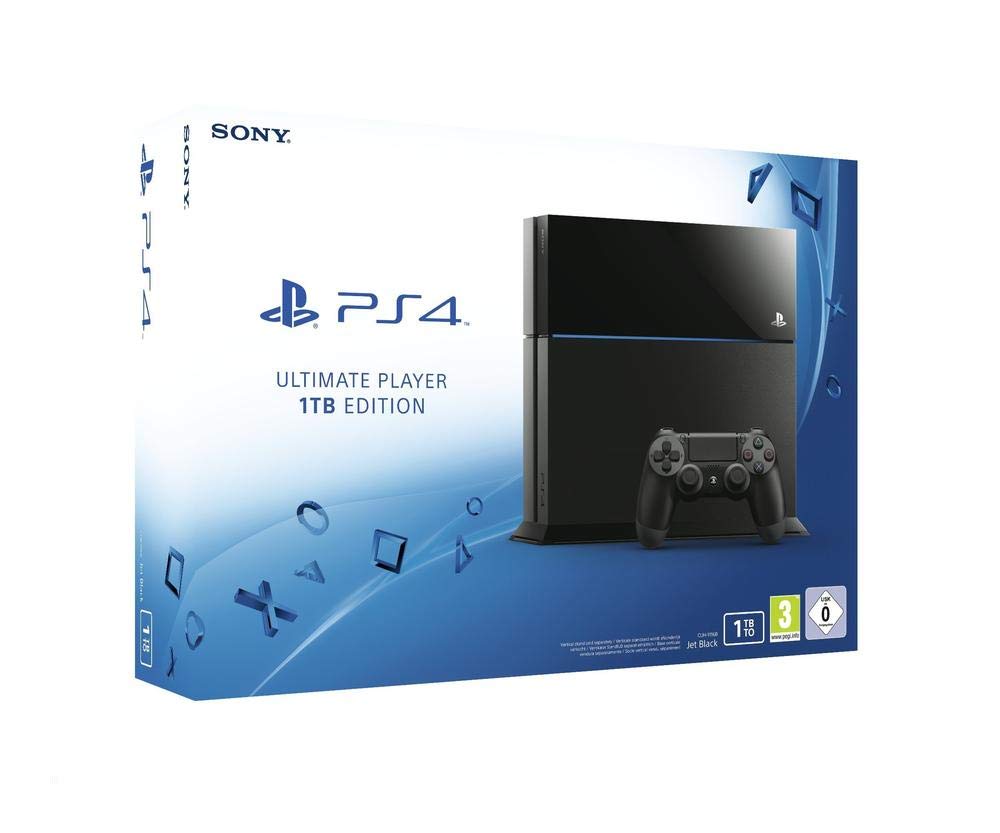 Sony 9859437 Playstation PS4 1TB Black Console